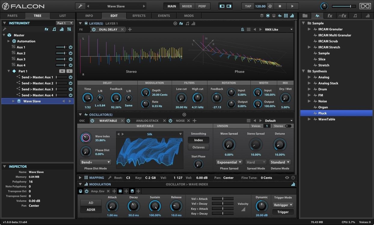 Velocity plugins. UVI Falcon VST. Семплер Falcon. BPB 4000 E. Falcon VST New Version.