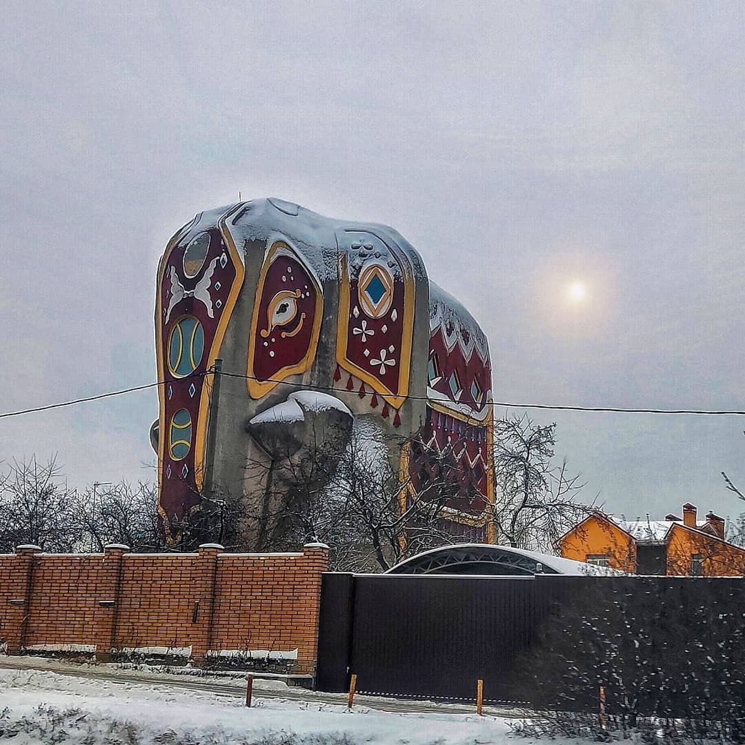 Дом слон на новорязанском шоссе фото внутри фото