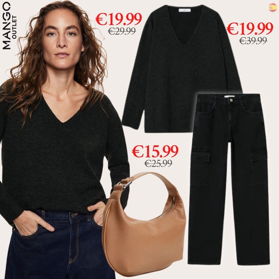 ...€ 19.99 Джинсы. € 19.99 Свитер. https://www.<b>mangooutlet</b>.com/es/mujer/bol...