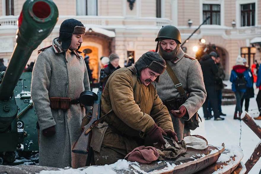 Где сейчас ленинград. Освобождение блокады Ленинграда.