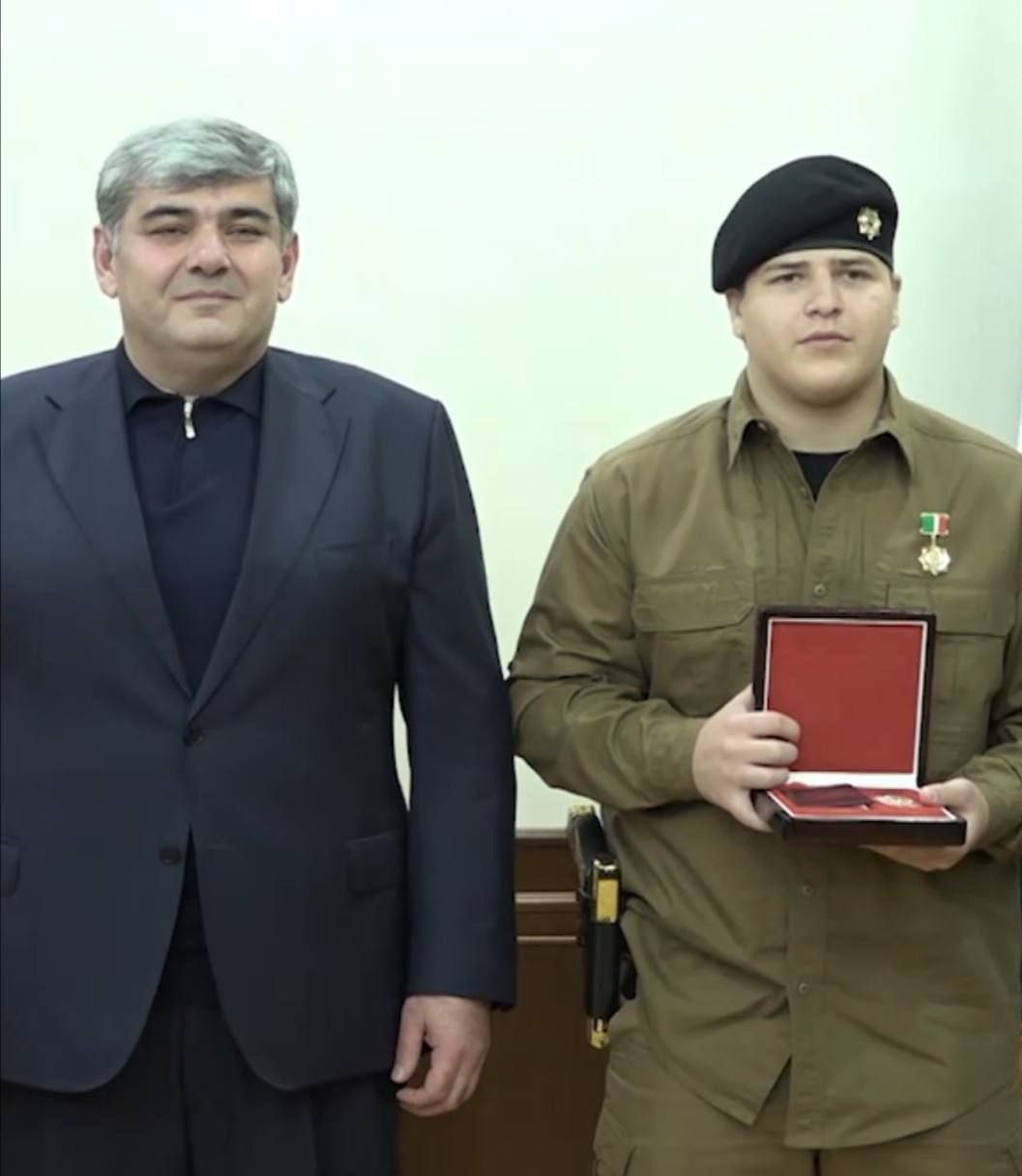 Глава Кабардино-Балкарии Казбек Коков вручил Адаму Кадырову орден «За заслуги перед Кабардино-Балкарской Республикой»