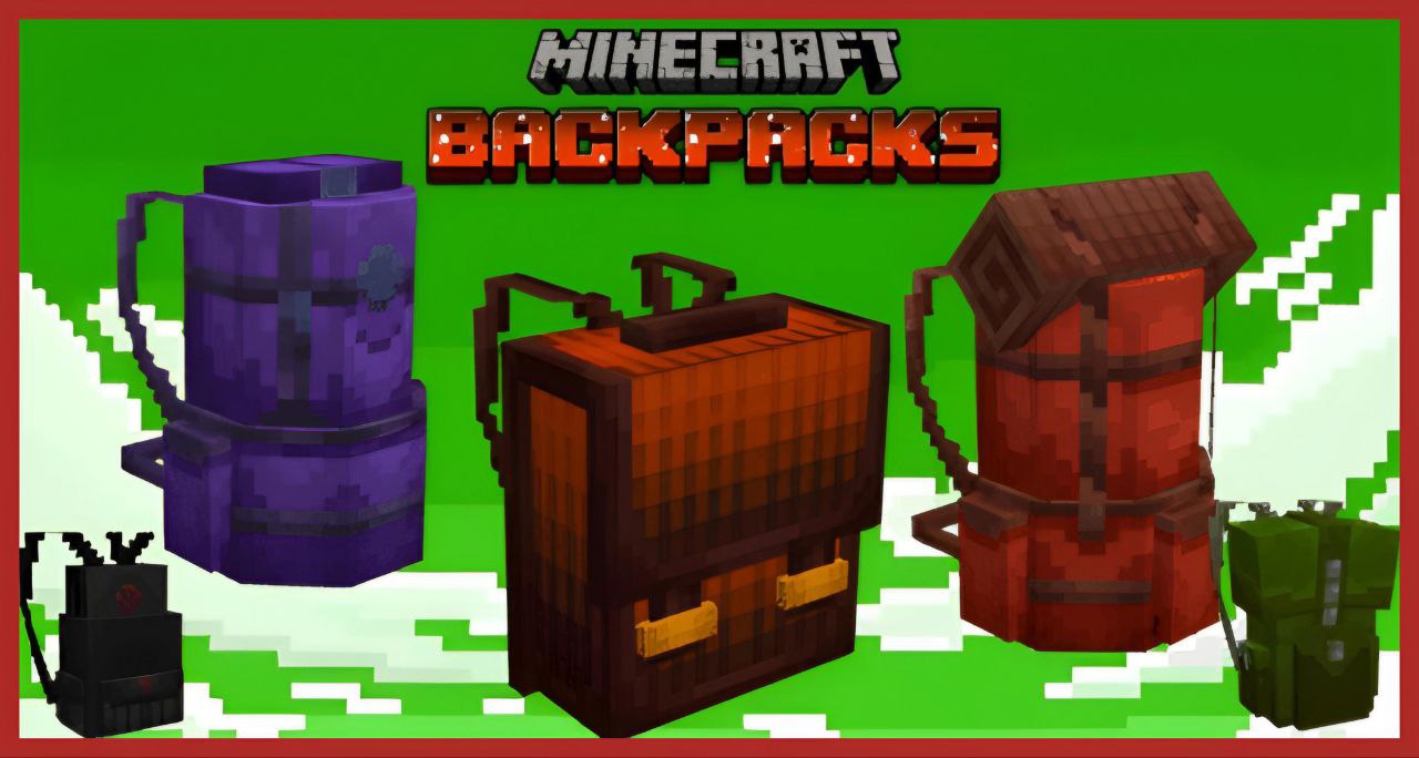 Майнкрафт мод travellers backpack как снять рюкзак
